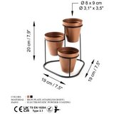 WALLXPERT bakar crno dekorativni metalni pribor ged 014 a | ePonuda.com