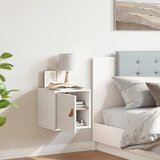  Zidni ormarić bijeli 31,5 x 30 x 30 cm od masivne borovine | shoptok.hr