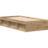 Okvir kreveta bez madraca boja hrasta artisan 90x200 cm | shoptok.hr