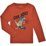 name it Majice z dolgimi rokavi NMMLASSE Oranžna | Shoptok.si