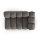 Micadoni Home temno siv modul za sedežno garnituro (desni kot) lupine | Shoptok.si
