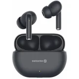 Bluetooth 5.0 slušalke na dotik, avtonomija 15 h, s polnilnim kablom USB-C, Črna, (5000277805)