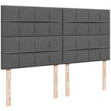 vidaXL Otomanski krevet s madracem tamnosivi 180x200cm od tkanine | shoptok.hr