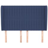  Uzglavlje s ušima plavo 147x23x118/128 cm od tkanine | Eponuda.ba