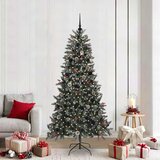  Umjetno božićno drvce Zelena 210 cm PVC, Plastika i Čelik | shoptok.hr
