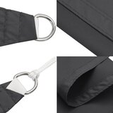  Jedro protiv sunca od tkanine trokutasto 3,5x3,5x4,9 m antracit | shoptok.hr