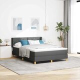  Krevet s opruga kutije Tamno siva 190 x 140 cm tkanina | shoptok.hr