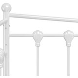  Za krevet na razvlačenje bijeli metalni 90 x 200 cm | shoptok.hr