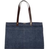 Levi's Nakupovalna torba 'HERITAGE ALL DAY' moder denim / temno rjava Cene