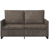  Kauč za dvoje Tamnosiva 150 x 81 x 82 cm Umjetni sued Slike