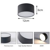 Brilagi LED Spoljno plafonsko svetlo FORIS LED/14W/230V pr. 12 cm crna IP44 Slike