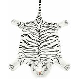  Tepih Tigar od Pliša 144 cm Bijeli | shoptok.hr