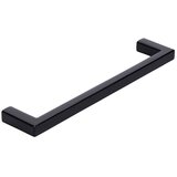 SIRO Pohištveni ročaj (Vrsta pohištvenega ročaja: Obešalnik, Do x Š: 136 x 8 mm, Črne barve, Jeklo) Cene
