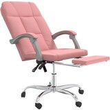  Uredski naslonjač od umjetne kože ružičasti | shoptok.hr