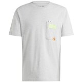 Adidas Majice s kratkimi rokavi M Remoji Pkt T Siva Cene