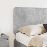  Uzglavlje s uzglavljem Betonski sivi 140 cm Konstruirano drvo | shoptok.hr