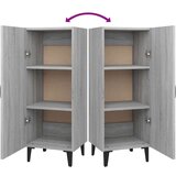  Komoda siva sonoma 34,5x34x90 cm konstruiran les, (20654804) | Shoptok.si