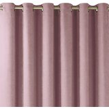  Curtain MILANA color pink style classic golden gold metal eyelets chenille 560x245 HOMEDE | shoptok.hr