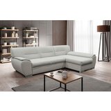 MID.YOU KOTNA SEDEŽNA GARNITURA, gladka tkanina bež | Shoptok.si
