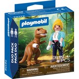Playmobil 72172 - DuoPack T-Rex z raziskovalko - 1 k. | Shoptok.si