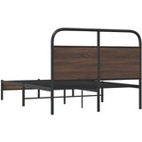 vidaXL Okvir kreveta bez madraca smeđa boja hrasta 120 x 190 cm drveni | shoptok.hr