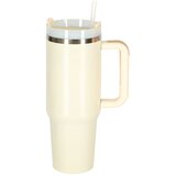  Velika Termo Šalica s Ručkom 1,2 L - Krem Boja | shoptok.hr