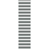 vidaXL Zebra senčilo temno sivo 70x200 cm tkanina širina 65,9 cm | Shoptok.si