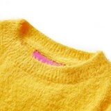  Dječji pulover pleteni tamni oker 104 | shoptok.hr