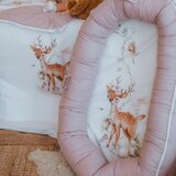 Baby Textil gnezdo za bebe Bambi, Roze | ePonuda.com