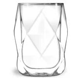 Set od 2 čaše za kavu s dvostrukim stijenkama Geo, 250 ml
