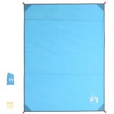  Deka za piknik s klinovima plava 205 x 155 cm | shoptok.hr