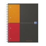Oxford sveska international filingbook A4+ kvadratići crna Cene