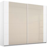 Rauch Möbel omara z drsnimi vrati, bela, barve šampanjca | Shoptok.si