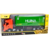Kamion na daljinsko upravljanje s kontejnerom 40FT Huina 1:18 - zeleni | shoptok.hr