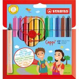 Stabilo Set markerjev "Cappi" 1 mm, 12 različnih barv | Shoptok.si
