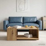  Kava Stol Hrast artisan 90 x 50 x 33 cm Konstruirano drvo | shoptok.hr