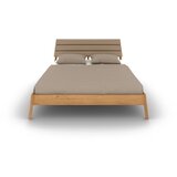 The Beds Bračni krevet od punog hrasta 200x200 cm u prirodnoj boji Twig – | shoptok.hr