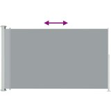  Uvlačiva bočna tenda za terasu 220 x 300 cm siva | shoptok.hr