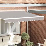 vidaXL Tenda s rubom za okvir 3 m Svjetlosiva 2.8x0.2 m Cijene