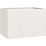 vidaXL Sadilica bijela 120x80x80 cm od čelika | shoptok.hr