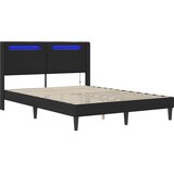  Krevetna konstrukcija Crna 140 x 190 cm Umjetna koža | shoptok.hr