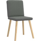  Jedilni stoli 4 kosi temno sivo blago | Shoptok.si