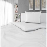 Novel posteljnina uni satin 140/200 cm saten bela | Shoptok.si