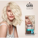 Schwarzkopf Gliss Color permanentna barva za lase odtenek 11-11 Ultra Light Titanium Blonde 1 kos | Shoptok.si