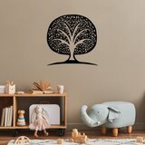 Wallity Zidna dekoracija Monumental Tree 7, 71 x 70 cm, Crna | ePonuda.com