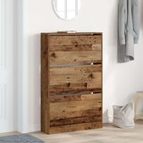  Ormar za cipele Stari drvo 80x21x125 5 cm Konstrukcija od drva | shoptok.hr