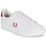 Fred Perry Nizke superge B721 LEATHER Bela | Shoptok.si