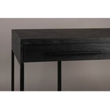 Dutchbone Črna stranska mizica 45x120 cm Class – | Shoptok.si