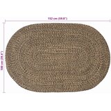  Tepisi za područja Crna 100 x 152 cm Juta | Eponuda.com