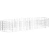 Furnova Visoka greda gabion pocinkano železo 300x100x50 cm, (21920036) | Shoptok.si